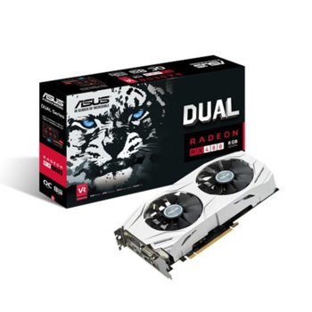 Видео карта AMD Radeon RX 480, 8GB, Asus Radeon RX 480 Dual-Fan OC Edition, PCI-E 3.0, GDDR5, 256 bit, DisplayPort, HDMI, DVI | JAR Computers Asus Radeon RX 480 8GB GDDR5 Dual-Fan OC Edition