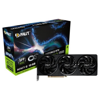Видео карта Nvidia GF RTX 4070 Super, 12GB, Palit Infinity 3, OC, PCI-E 4.0, GDDR6X, 192-bit, DisplayPort, HDMI | JAR Computers Palit GeForce RTX 4070 SUPER Infinity 3 OC NED107S