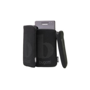 Bugatti Slim Case Universal Size SL (черен)