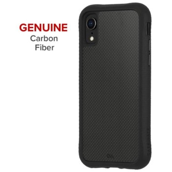 CaseMate Carbon Fibre for iPhone XR CM037760 black