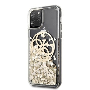 Guess Circle Liquid Glitter Hard GUHCN58LGGITDGO