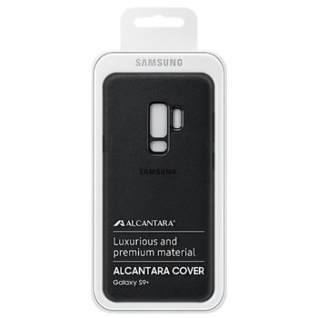 Samsung Galaxy S9 + Alcantara Cover Black