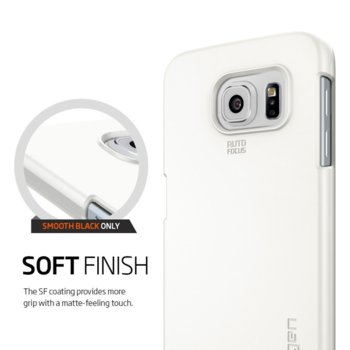 Spigen Thin Fit Case for Samsung Galaxy S6 white