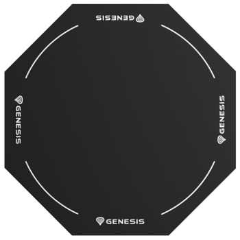 Постелка за под Genesis Tellur 400, 100 см диаметър, черна | JAR Computers Genesis Tellur 400 NDG-2066