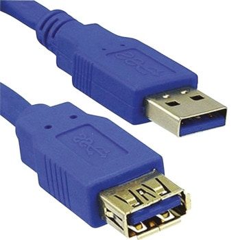 Кабел MediaRange, от USB-A (м) - USB-A (ж) 3.0, 1.8m, син | JAR Computers MediaRange USB-A (м) - USB-A (ж) 3.0