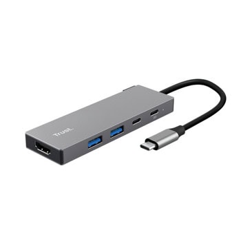 trust dalyx 5-in-1 usb-c multiport adapter 26062 | JAR Computers trust dalyx 5-in-1 usb-c multiport adapter 26062