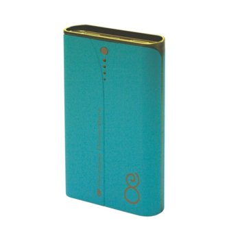 Външна батерия/power bank GP 781E, 8000mAh, светлосиня | JAR Computers GP P781E 8000mAh Blue