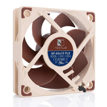 Вентилатор 60mm, Noctua NF-A6x15-FLX, 3-pin, 3500rpm | JAR Computers Noctua NF-A6x15-FLX