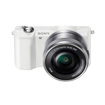 Sony Exmor APS HD ILCE-5000Y+Sony CP-V3 White