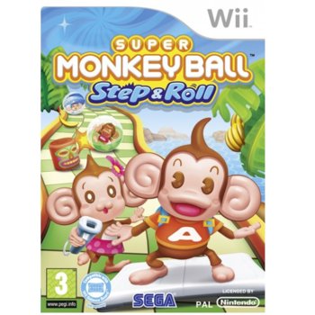 Игра за конзола Super Monkey Ball: Step and Roll, за Wii | JAR Computers Super Monkey Ball: Step and Roll