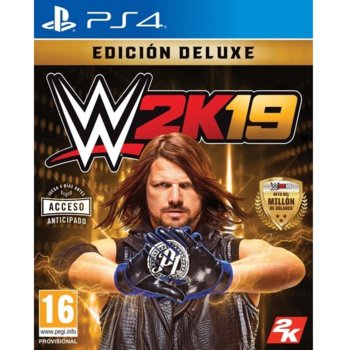 Игра за конзола WWE 2K19 Deluxe Edition, за PS4 | JAR Computers WWE 2K19 Deluxe Edition (PS4)