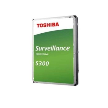 Твърд диск 8TB Toshiba S300, SATA 6Gb/s, 7200 rpm, 256MB, 3.5" (8.89cm), Bulk | JAR Computers Toshiba S300 HDWT380UZSVA