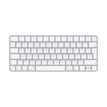 Клавиатура Apple Magic Keyboard, безжична, Bluetooth, Touch ID, English, бяла, USB C image