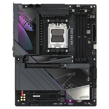 Дънна платка Gigabyte X870E AORUS MASTER (Разопакован продукт), X870E, AM5, DDR5, PCI-E 5.0 (HDMI&USB4), 6x SATA 6Gb/s, 4x M.2, 2x USB4, 5GbE LAN, Wi-Fi 7, Bluetooth 5.3, ATX | JAR Computers Gigabyte X870E AORUS MASTER Разопакован продукт
