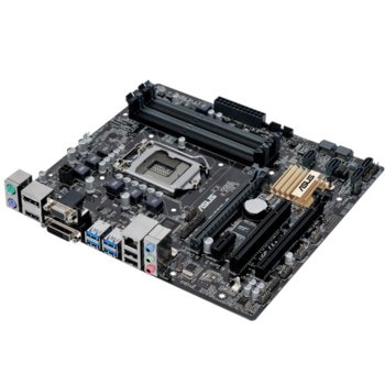 Дънна платка Asus B150M-C, B150, LGA1151, DDR4, PCI-E (DP&HDMI), SB7.1, Lan1000, 6x SATA 6Gb/s, 4x USB 3.0, uATX | JAR Computers Asus B150M-C