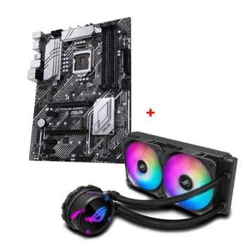 Asus PRIME Z590-V + ROG STRIX LC 240 RGB