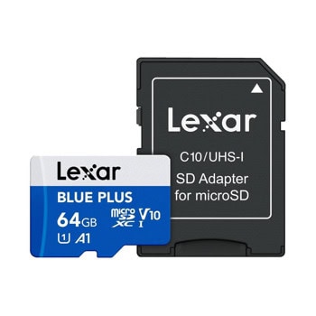 Lexar 64GB Blue Plus LMSBLPL064G-BNANG