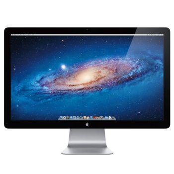 Монитор 27" (68.58 cm) Apple Thunderbolt Cinema Display (mc914zm/a), QHD LED, IPS панел, 12ms, 1000:1, 375cd/m2, HD webcamera, Thunderbolt, колонки | JAR Computers 27 Apple Thunderbolt Cinema Display mc914zma