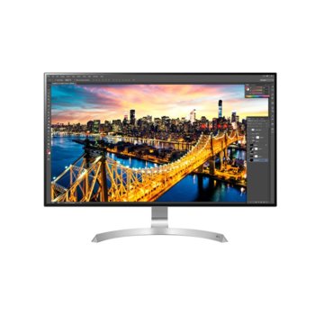 Монитор LG 32UD89-W, 32" (81.28 cm) IPS панел, UHD 4K, 5ms, 350 cd/m2, DisplayPort, HDMI | JAR Computers LG 32UD89-W