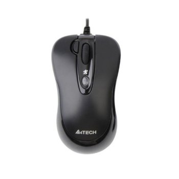 Мишка A4Tech V-Track N-61FX-2, оптична (800-1600dpi), черна, USB | JAR Computers A4Tech V-Track N-61FX-2