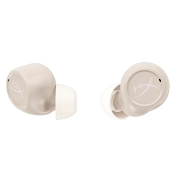 Слушалки HyperX Cirro Buds Pro, безжични, микрофон, ANC, до 4 часа време на работа, IPX4 водоустойчивост, Bluetooth, бежови | JAR Computers Слушалки HyperX Cirro Buds Pro Tan 727A7AA