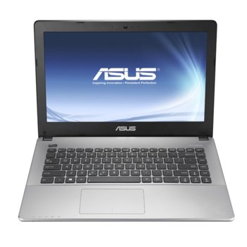Лаптоп Asus X455LF (X455LF-WX084T), дву-ядрен Broadwell Intel Core i5-5200U 2.2/2.7GHz, 14" (35.56 cm) HD LED Display & nVidia GeForce 930M 2GB (HDMI), 6GB, 1TB HDD, USB 3.0, Windows 10, 2.1kg | JAR Computers Asus X455LF-WX084T
