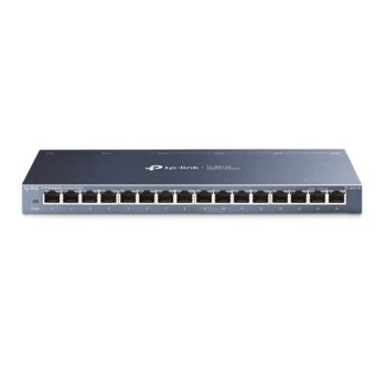 Суич TP-Link TL-SG116, 1000 Mbps, 16x 10/100/1000Mbps RJ45, | JAR Computers TP-Link TL-SG116