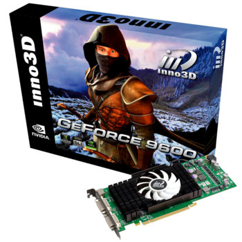 GF 9600GSO, 384MB INNO3D, PCI-E, DDR3, 192bit