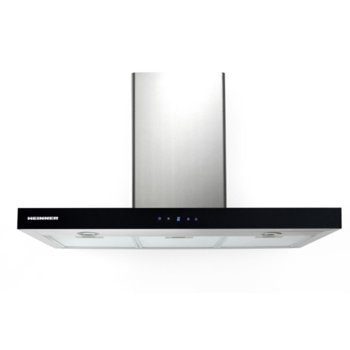 Абсорбатор Heinner DCH-6590TIX, за вграждане, клас B, въздухопоток 623 m³/h, 1 мотор, сребрист, 3 нива на мощност, LED светлина, сензорен контрол с LED дисплей | JAR Computers Heinner DCH-6590TIX TA20024