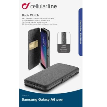 Калъф Book Clutch за Samsung Galaxy A6 2018