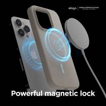 Soft Silicone MagSafe за iPhone 14 Pro тъмносин