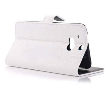 Wallet Flip Case for HTC ONE 2 M8 white