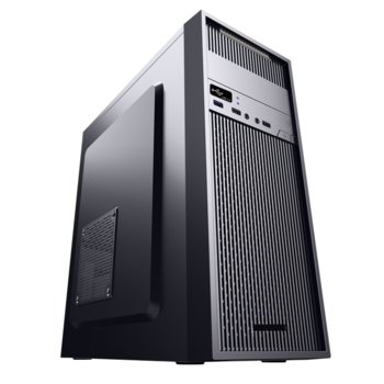 Кутия PowerCase 173-G04, Micro ATX/ATX, черна, със захранване 500W | JAR Computers PowerCase 173-G04 500W