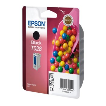 Касета ЗА EPSON STYLUS C 60 - Black - P№ T028401 …