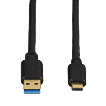 Hama USB C(м) към USB А(м) 0.75m 135710