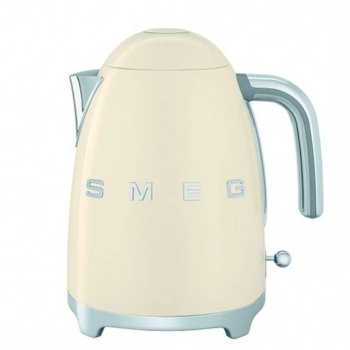 Електрическа кана SMEG KLF03CREU, 1.7 л. обем, 2400W, индикация за количество, автоматично изключване, кремав | JAR Computers SMEG KLF03CREU