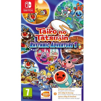 Игра за конзола Taiko No Tatsujin: Rhythmic Adventure 1 - Code in a Box, за Nintendo Switch | JAR Computers Taiko No Tatsujin: Rhythmic Adventure 1 Code Swtch