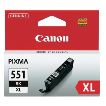 Касета за Canon PIXMA iP7250/MG5450/MG6350 - CLI-551BK-XL - Black - заб: 4 400k | JAR Computers Canon (CLI-551BK-XL) Black