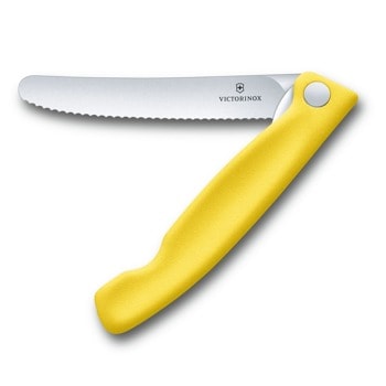 Кухненски нож Victorinox Swiss Classic, 11 см, неръждаема стомана, сгъваем, жълт | JAR Computers Victorinox Swiss Classic 6.7836.F8B