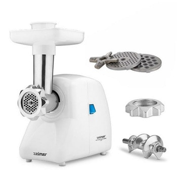 Месомелачка Zelmer ZMM2851B, функция обратен ход, 1300W, бяла | JAR Computers месомелачка zelmer zmm2851b
