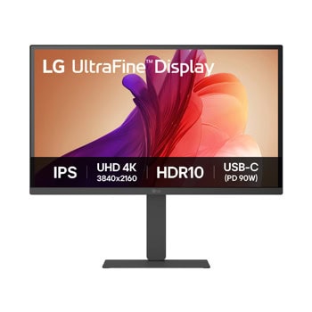 Монитор LG 27U730A-B, 27" (68.58cm) IPS панел, 4K/UHD, 5ms, 300cd/m2, DisplayPort, HDMI, USB-C | JAR Computers LG 27U730A-B