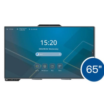 Интерактивен дисплей AUO UX, 65" (165.1 cm) 4K/UHD мулти-тъч дисплей, DisplayPort, HDMI, VGA, USB 2.0, USB, USB-C, RS232 | JAR Computers AUO UX UX6501
