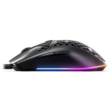 SteelSeries Aerox 3 Black + Mouse Bungee