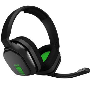 Слушалки Astro A10 Gen 1 (939-001532), за Xbox One, микрофон, геймърски, зелени | JAR Computers Astro A10 Gen 1 green