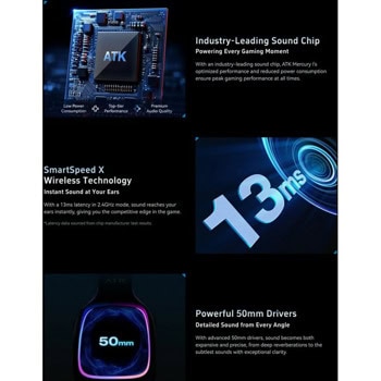 ATK Mercury I eSports Black