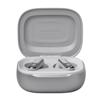 Слушалки JBL Live Flex 3 сребристи
