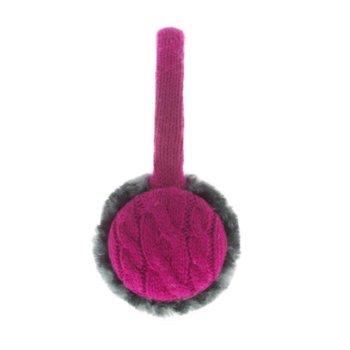 KitSound On-Ear Pink Audio Earmuffs for mobile