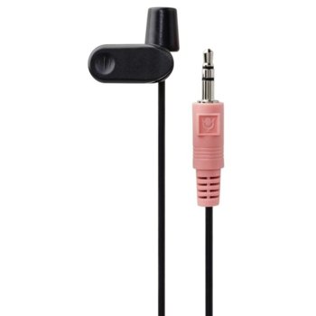 Микрофон Hama, 139901, Clip-On, 3.5mm, черен image