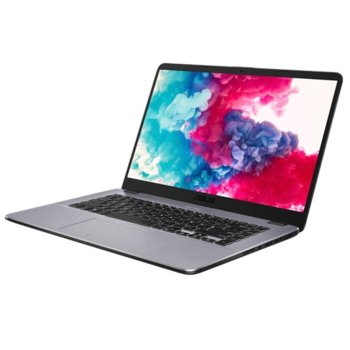 Лаптоп ASUS VivoBook 15 X505BP (X505BP-BR013), двуядрен Excavator AMD Dual Core A9-9420 2.90/3.60GHz, 15.6" (39.62 cm) HD LED & AMD Radeon R5 M430 2GB(HDMI), 8GB DDR4, 1TB HDD, 1x USB 3.1 Type C, Linux, 1.68 kg | JAR Computers Asus VivoBook 15 X505BP-BR013