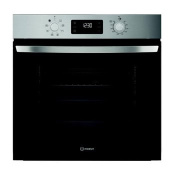 Фурна за вграждане Indesit IO 255HU X, клас A, 71л. обем, хидролитично почистване, Click&Clean, инокс | JAR Computers Indesit IO 255HU X